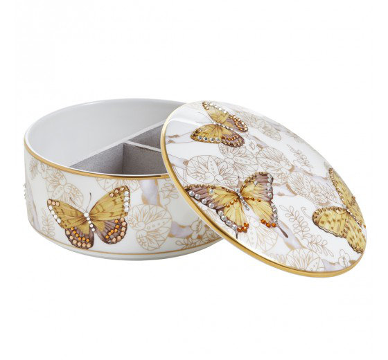 Bone China Jewelry Box