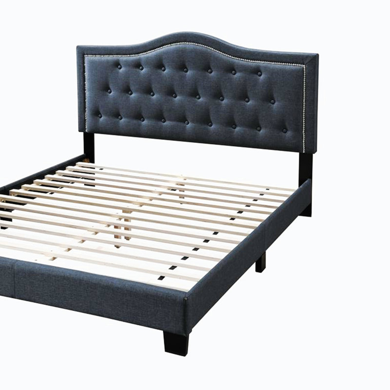 Upholstered Panel Bed