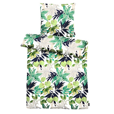 Kinyata Floral Duvet Cover Set with Pillowcases