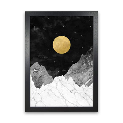 Moon And Stars - Print