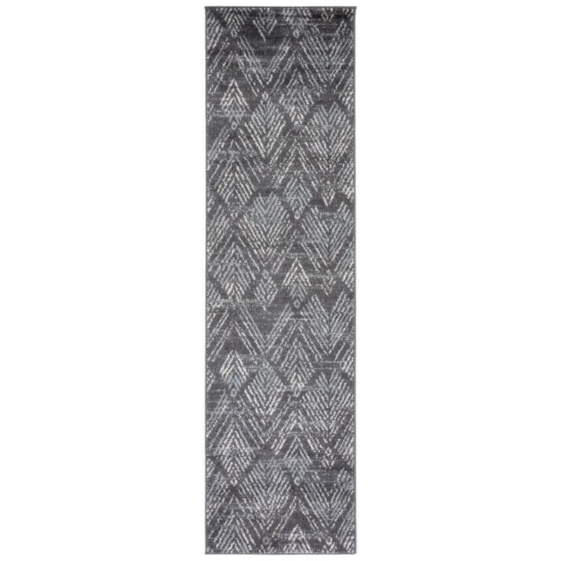 Brynlea Performance Chevron Rug, Runner 2'3" x 8'