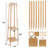 Eben Freestanding 8 - Hook Coat Rack