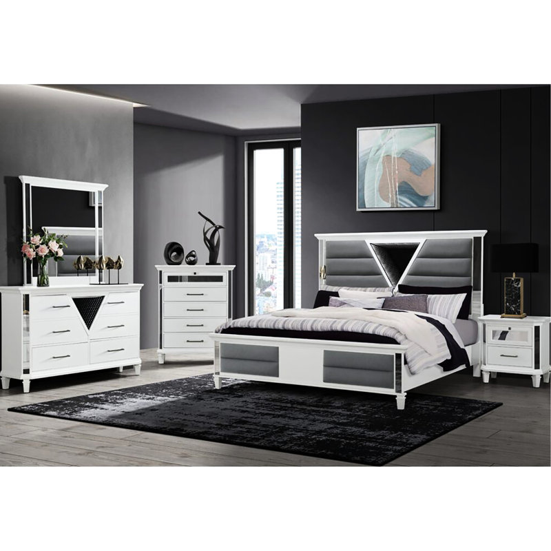 MUHAN BED WITH LED