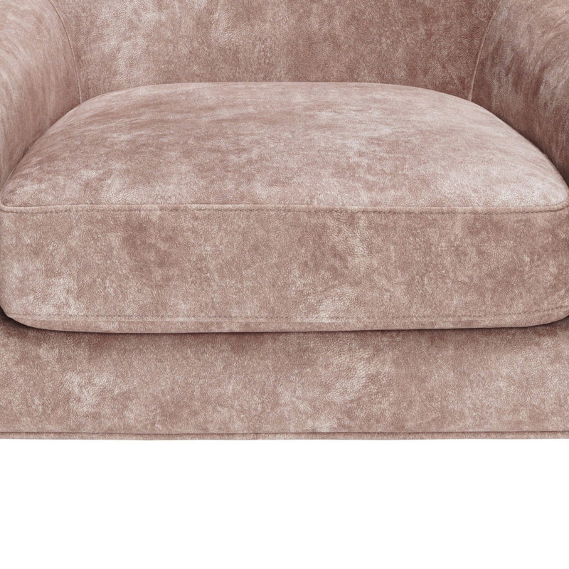Chaise d'appoint rembourrée à haut dossier pour adultes, sièges d'appoint brun clair pour la chambre à coucher du salon
