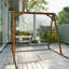 Balancelle Crichton en bois (sans balançoire suspendue)-2093463914-2085127971