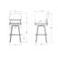 Tabouret de bar et de comptoir pivotant Amori-682022272-713539945-713539946