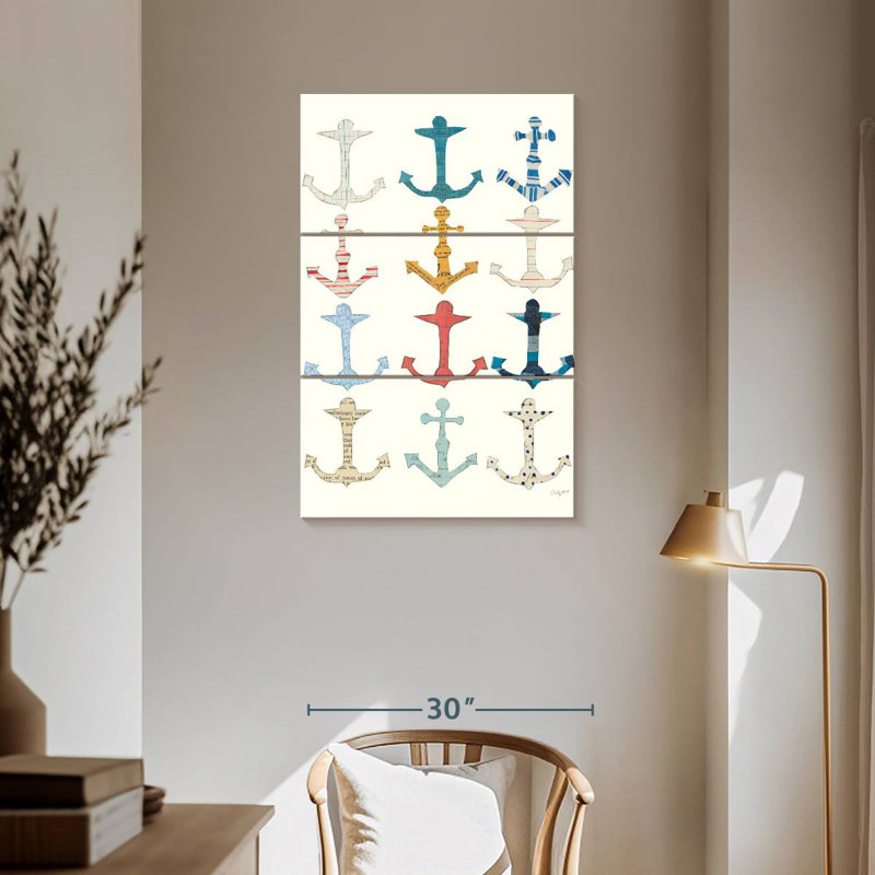 Aletra vent et vagues I, H 57 po x l 36 po
