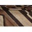 Tapis géométrique en laine à teinture naturelle Kilim 6 x 10