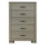 Commode de rangement moderne à cinq tiroirs-1389560659