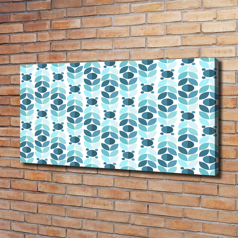 Geometric Background 1 Piece Wall Art on Canvas, 60cm H x 120cm W, Wrapped Canvas