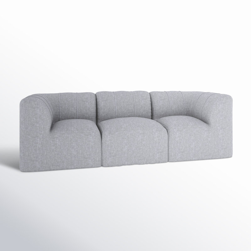 Canapé d'extérieur en Sunbrella® de 96 po Praia, Toile granit Sunbrella®