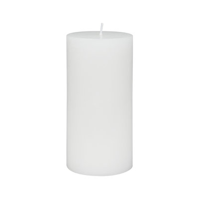 Smokeless Paraffin Unscented Pillar Candle