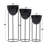 3-Piece Iron Cachepot Set
