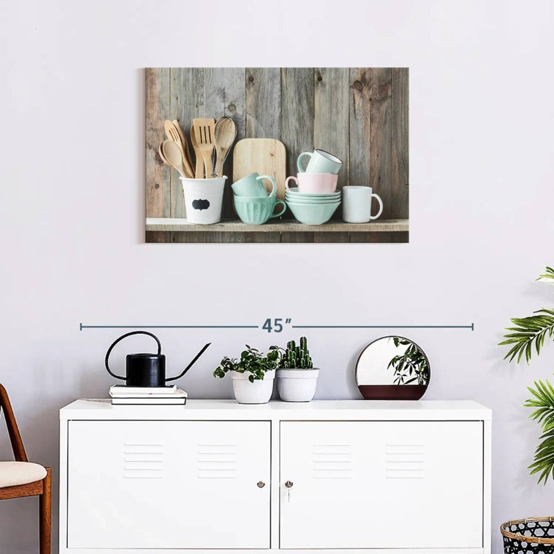 Impression sur toile de cuisine, L 20 po x H 30 po