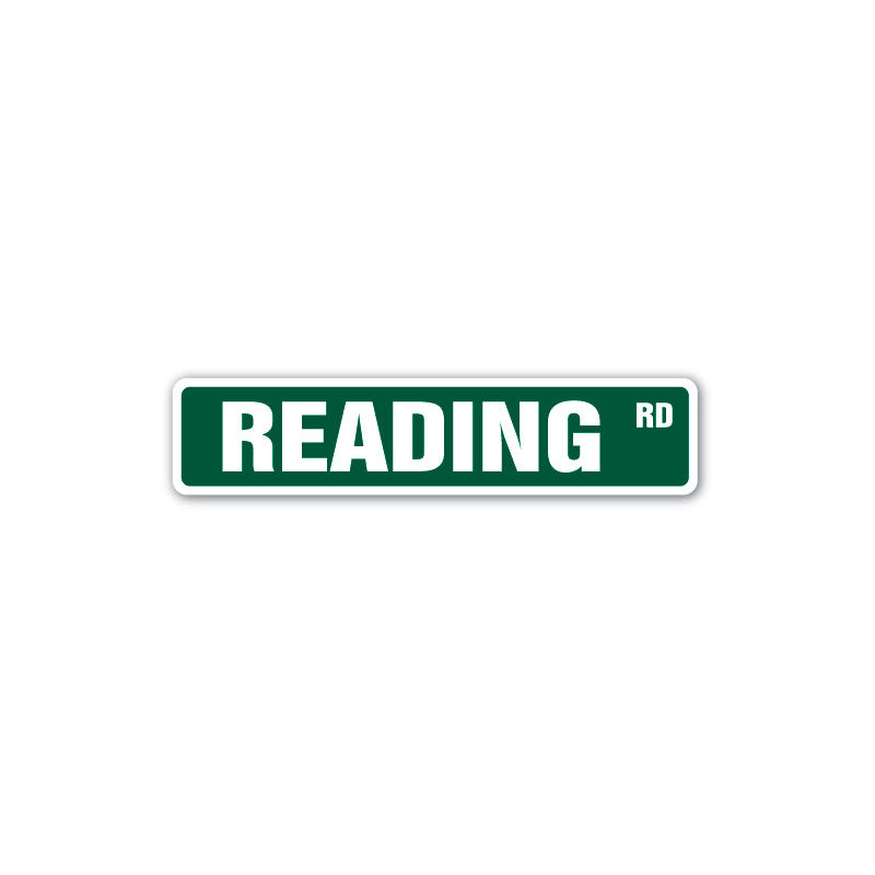 Plaque de lecture de lecture en plastique robuste 4 po x 18 po