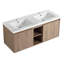 48"  Wall Mounted Bathroom Vanity With Double Sink, Soft Closing Door Hinge