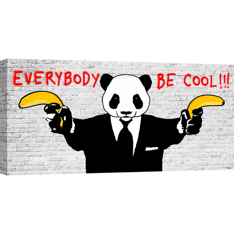 Everybody Be Cool!!! - Wrapped Canvas Print, 70cm H x 140cm W x 4cm D