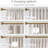 Linen Waffle Weave Curtains for Bedroom, Privacy Farmhouse Drapes Light Filtering Window Treatments for Living Room, 2 Panels-974123610-974123611