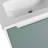 Wall-Mounted Bathroom Vanity With Ceramic Sink