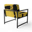Fauteuil d'appoint rembourré Compson Glam Dancing Shape I-707941515