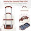 Ensemble de 3 valises à roulettes Hardshell 20 "+24" Valise à roulettes avec valise TSA-132487233-132487235
