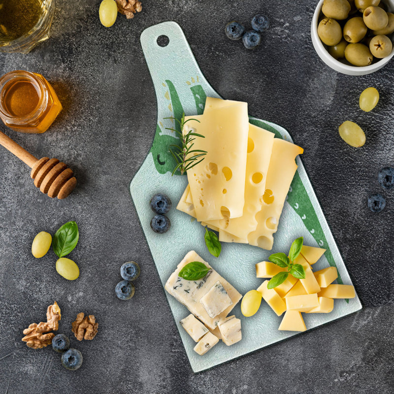 Planche à découper en verre trempé Ambesonne