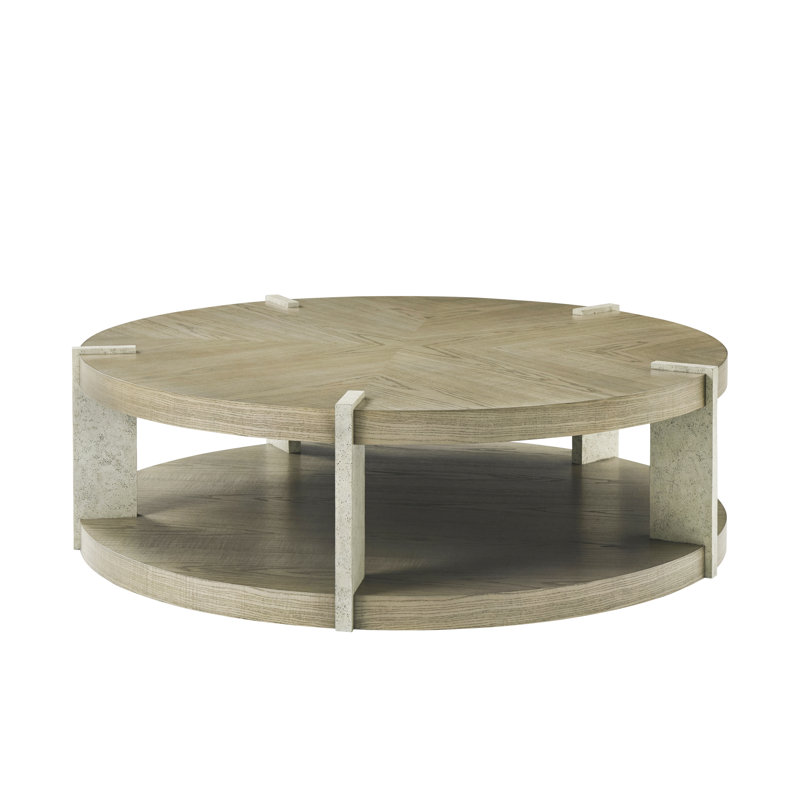 Catalina Solid Wood Coffee Table, Dune