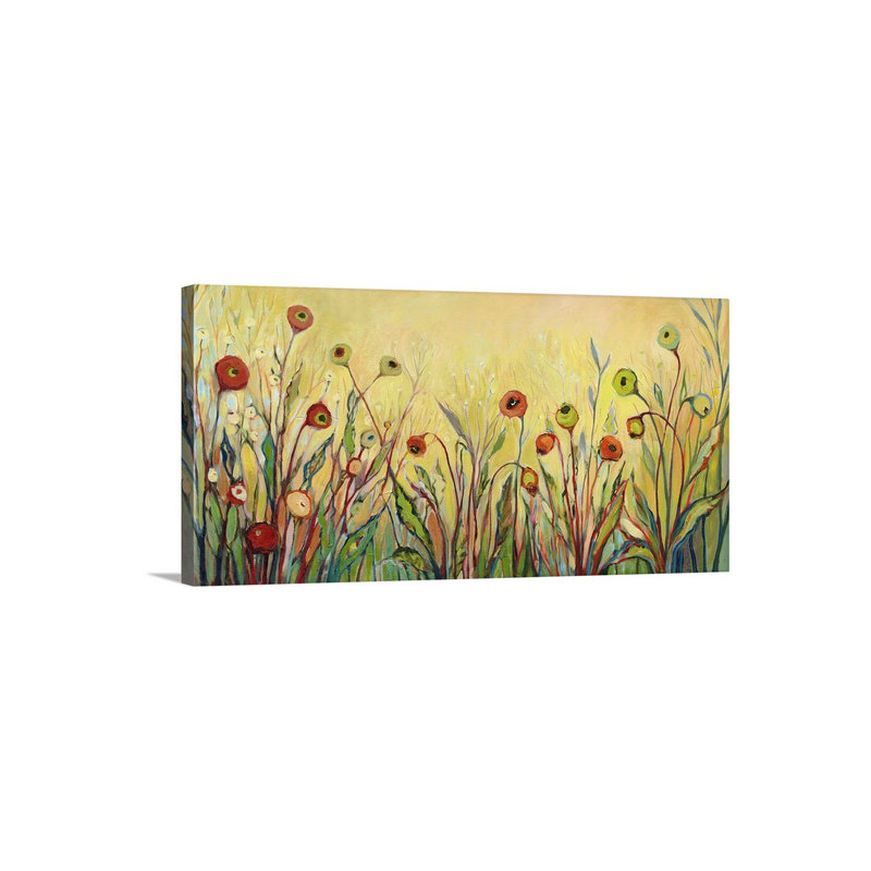 Nolani «Summer Poppies» - Imprimé, H 24 po x l 48 po x 1,5 po, Toile