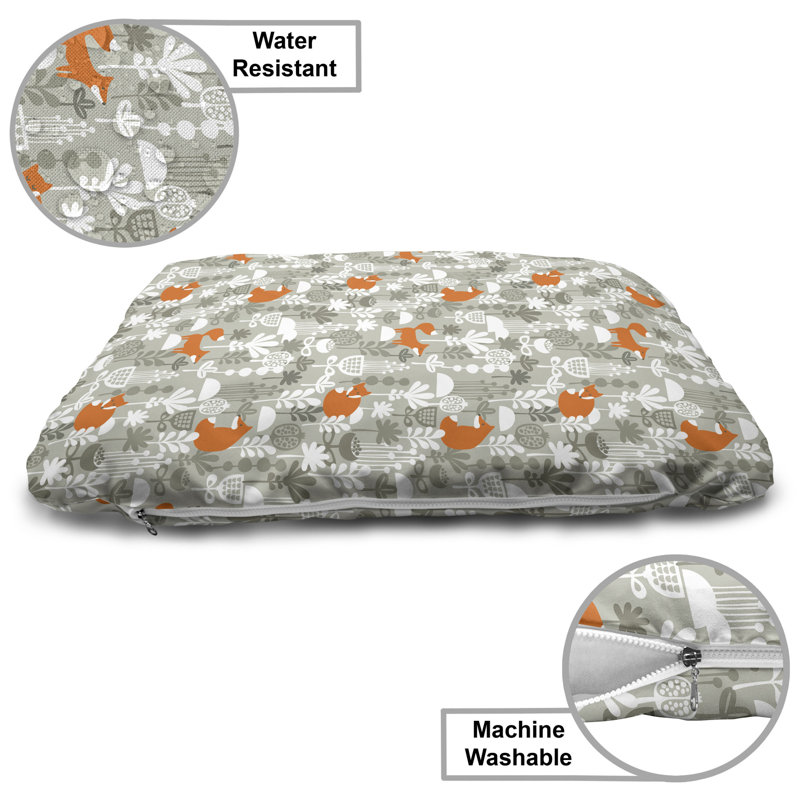 Lit pour animal de compagnie Ambesonne Fox