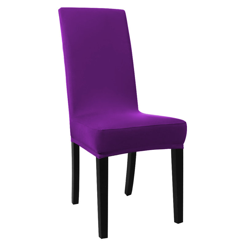 Housse pour chaise de salle à manger, Mauve