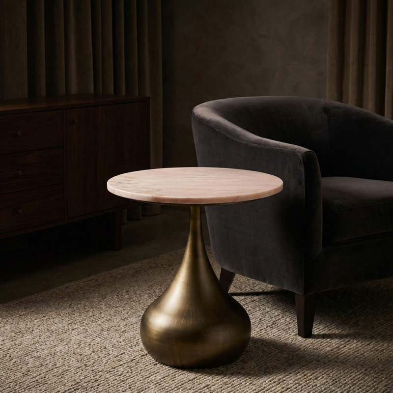 Mateo Marble End Table
