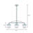 3 - Light Mahogany Bronze Kitchen Island Pendant