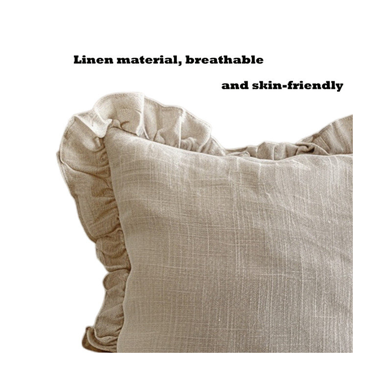 Coussin Ruffled Delight