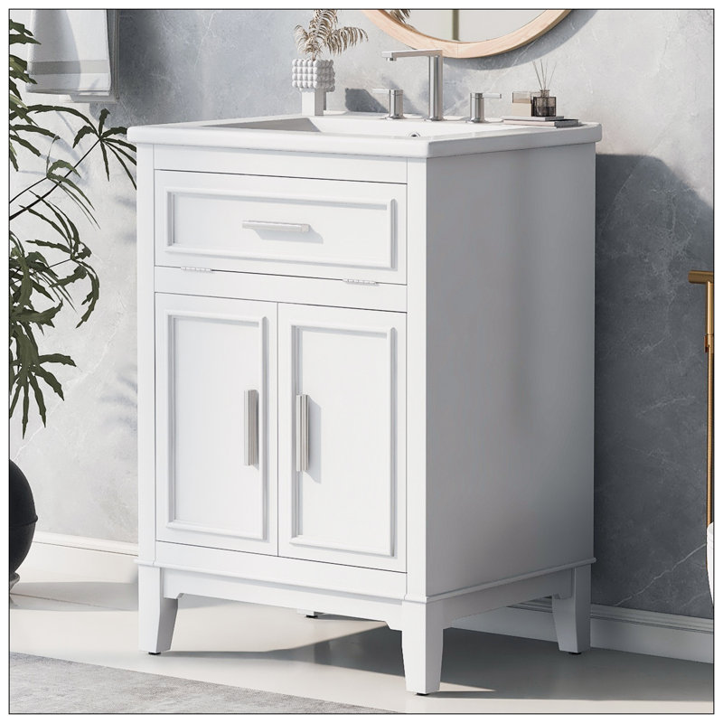 24" Bathroom Vanity with Sink