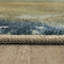 Tapis bleu sarcelle / brun clair Hallberg-1110264260