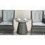 Round 55Cm L Outdoor Side Table