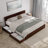Lamecia Platform Bed with Panel Footboard and Storage Drawers-1845808022-1845808042