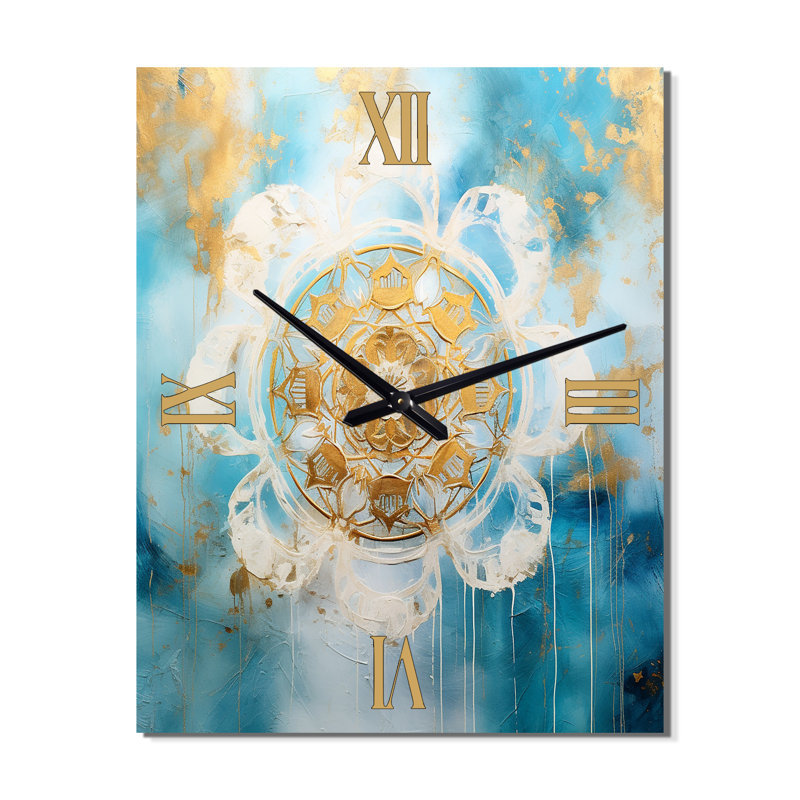 Horloge murale Divine Mandala, Très grand