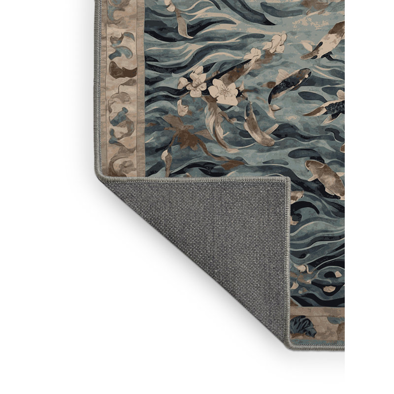 Tapis gris soyeux et moelleux, Tapis de couloir 2 pi x 5 pi