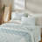 Boho Floral Inspired Reversible Quilt Set with Shams-95385576-97689727