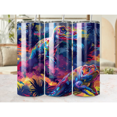 Choose Handmade Tumblers 591 mL Vacuum Insulated Stainless Steel (18/8) Travel Tumbler with Straw