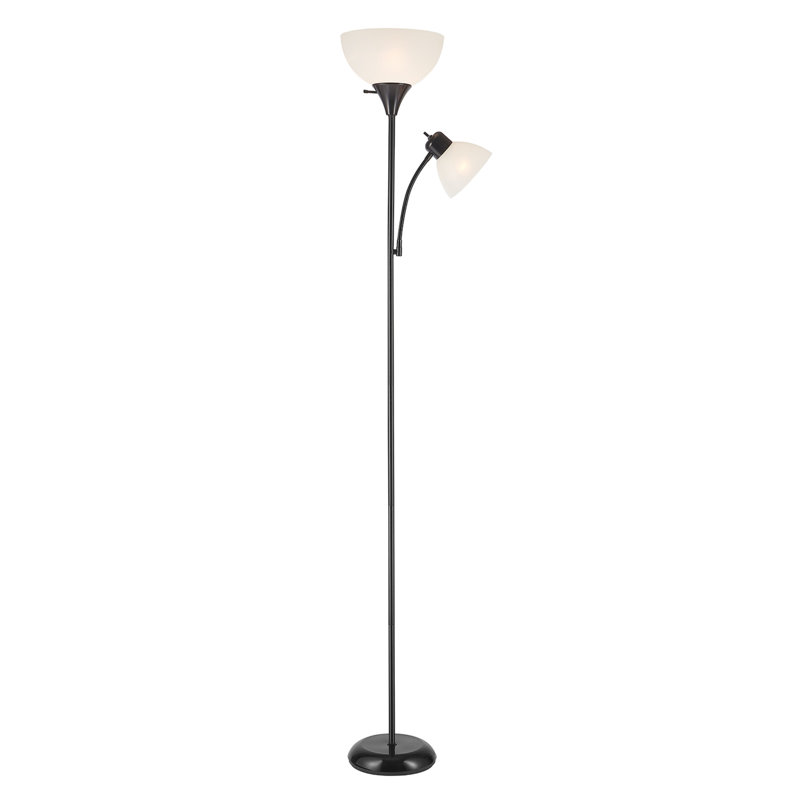 Carleshia 72'' Floor Lamp, Black