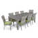Fionnula Rectangular 8 - Person 83" Long Dining Set with Cushions