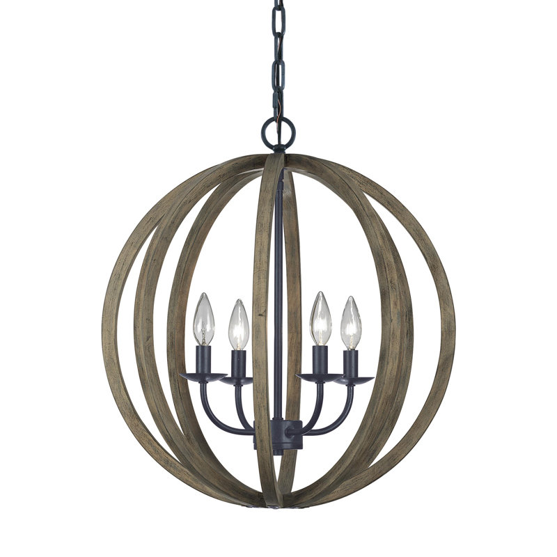 Maxwell Iron 4-Light Chandelier