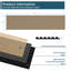  2 panneaux muraux 3D à lattes de bois insonorisées et insonorisées 3D 2 pièces x 94,5 po x 24 po, panneaux insonorisants en chêne blanc pour plafond et mur (2 pièces / 31,5 pieds carrés)-121847363-93367434