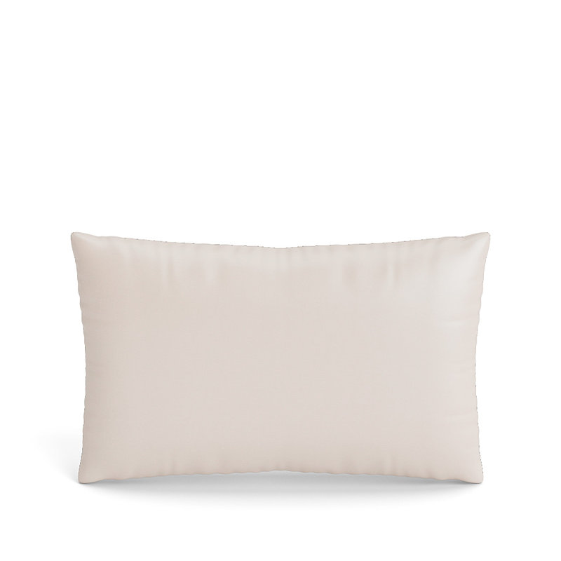 Duchess Pillow Cover & Insert, Champagne, Rectangle 12"H x 18"W