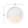 Nuvi Round Low Voltage Integrated LED Metal Deck Light