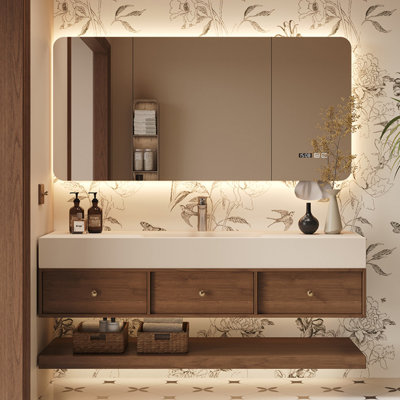 Armoire de salle de bain simple de style chinois