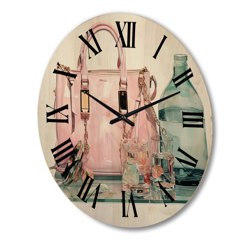 Kenzington Solid Wood Wall Clock, Extra Large