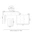 Makeup Vanity with Light mirror,5 drawers,Power Outlet